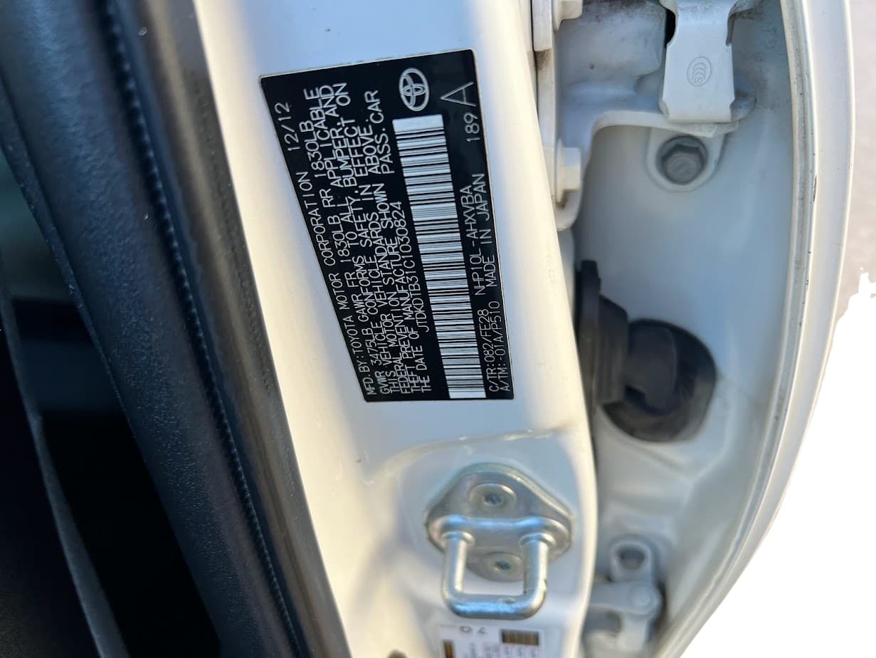 Vehicle photo