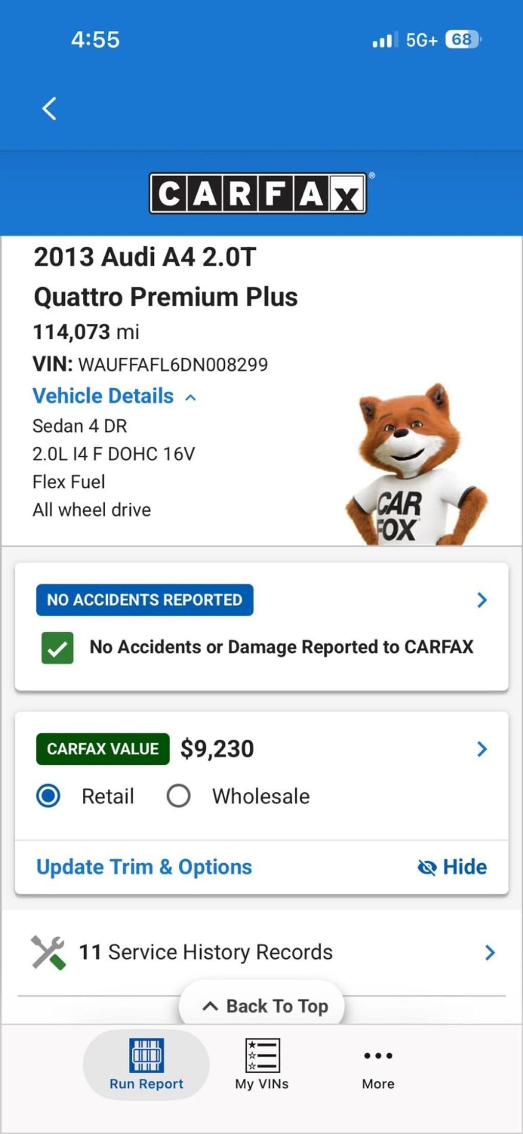 large car